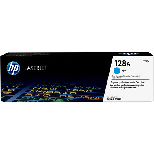 Hp CE321A toner cyan ORIGINAL (128A) kép