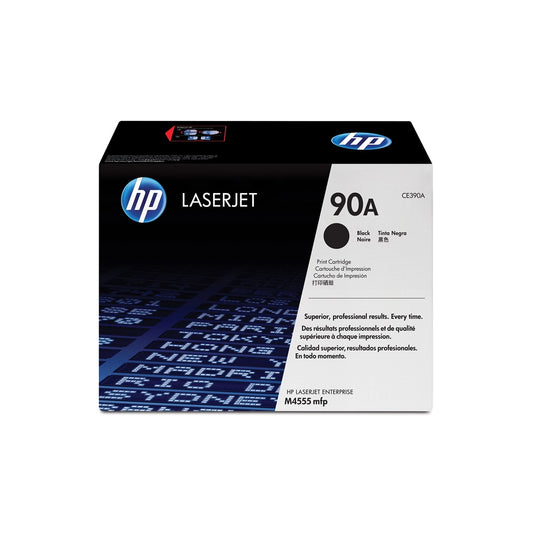 Hp CE390A toner ORIGINAL (90A) kép