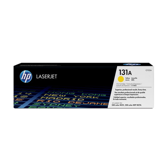 Hp CF212A toner yellow ORIGINAL (131A) kép
