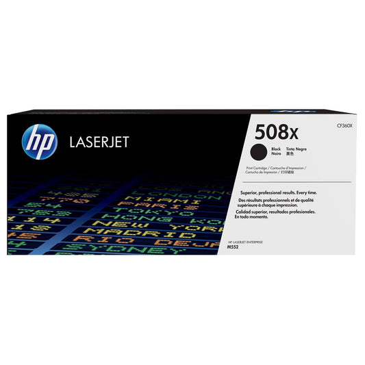 Hp CF360X toner black ORIGINAL (508X) kép