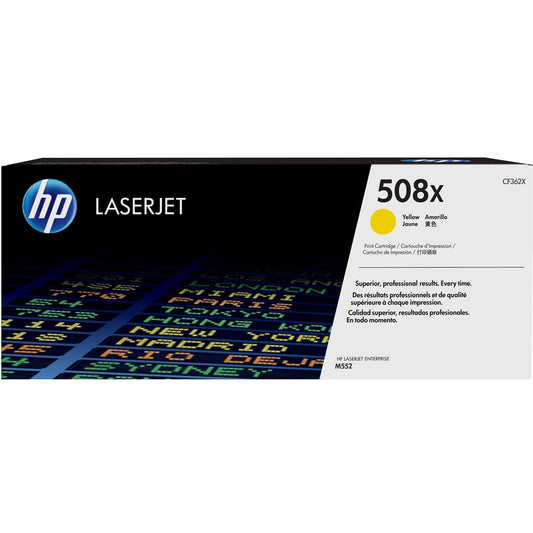 Hp CF362X toner yellow ORIGINAL (508X) kép