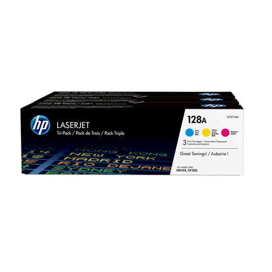 Hp CF371AM toner CMY multipack ORIGINAL (128A) kép