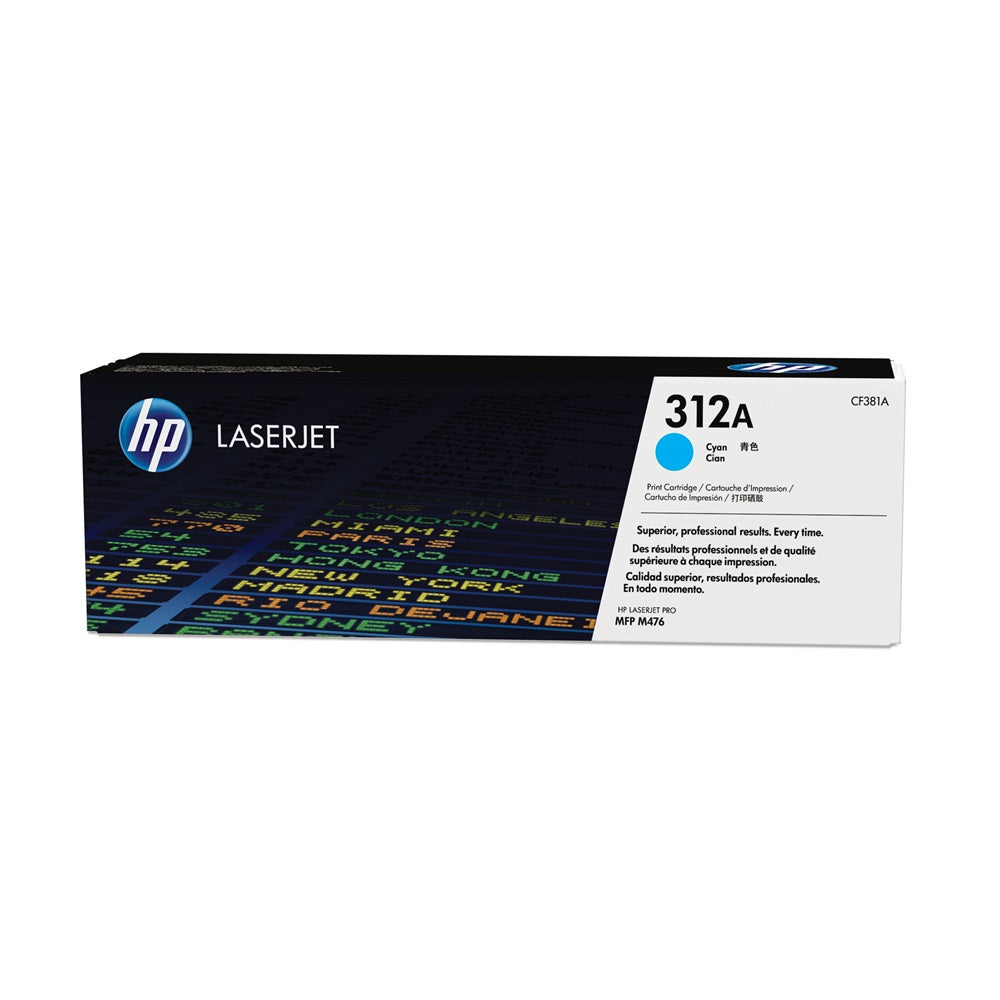 Hp CF381A toner cyan ORIGINAL (312A) kép