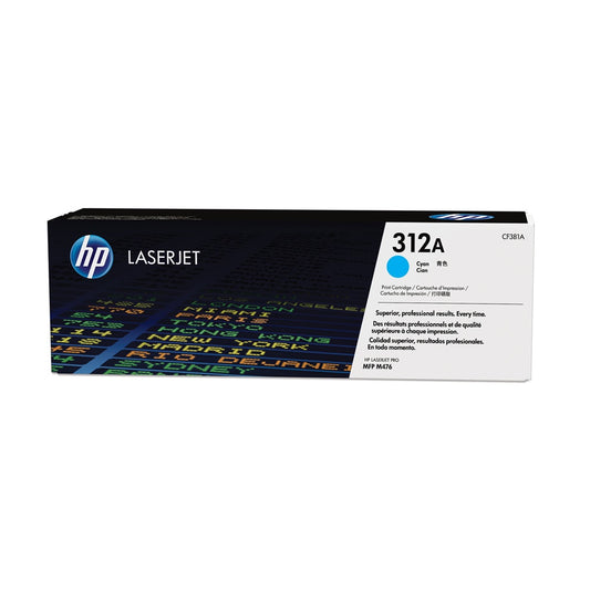 Hp CF381A toner cyan ORIGINAL (312A) kép