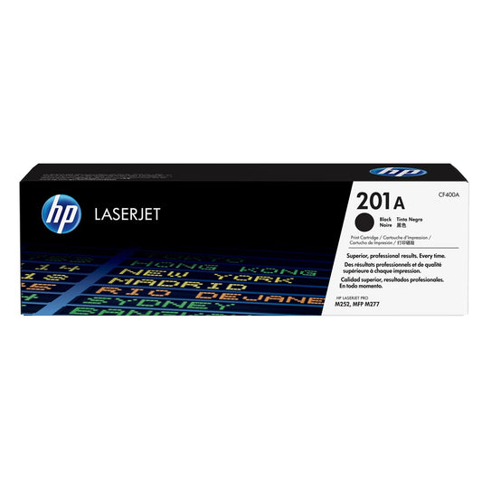 Hp CF400A toner black ORIGINAL (201A) kép