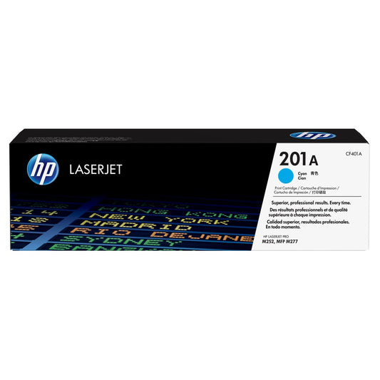 Hp CF401A toner cyan ORIGINAL (201A) kép