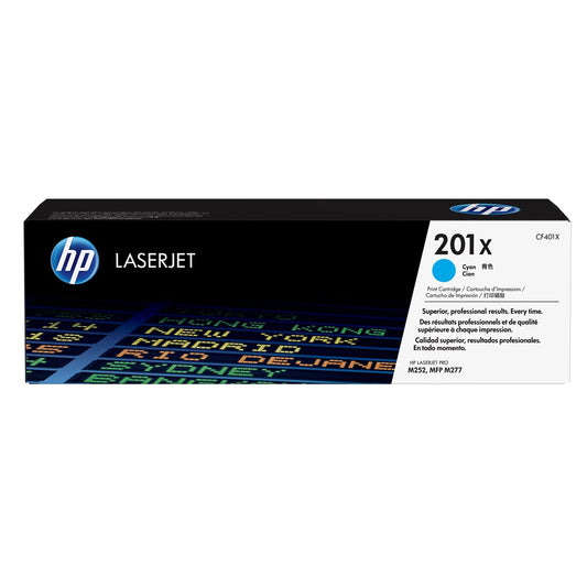 Hp CF401X toner cyan ORIGINAL (201X) kép