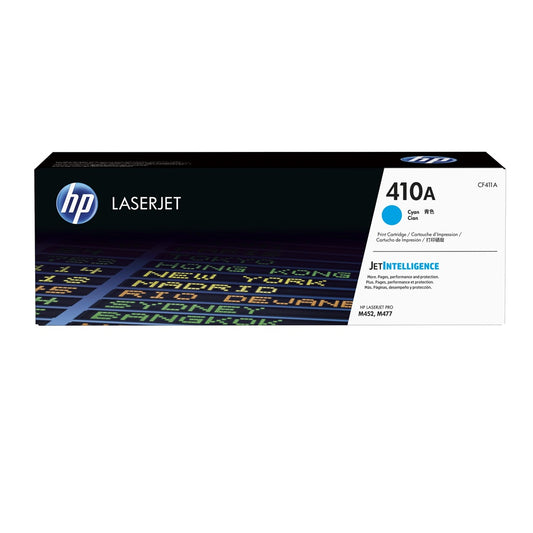 Hp CF411A toner cyan ORIGINAL (410A) kép