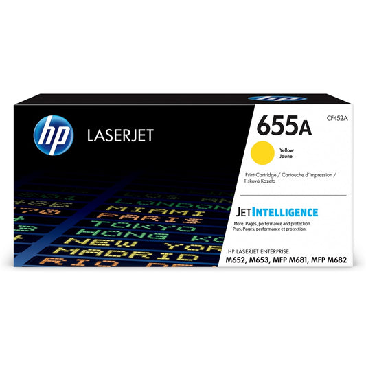 Hp CF452A toner yellow ORIGINAL (655A) kép