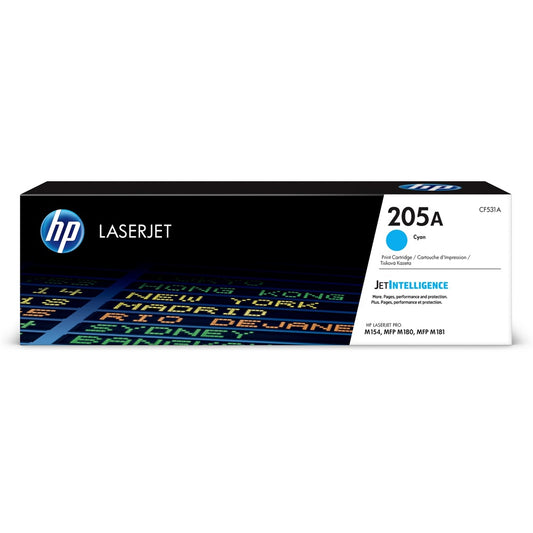 Hp CF531A toner cyan ORIGINAL (205A) kép
