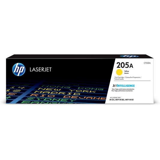 Hp CF532A toner yellow ORIGINAL (205A) kép