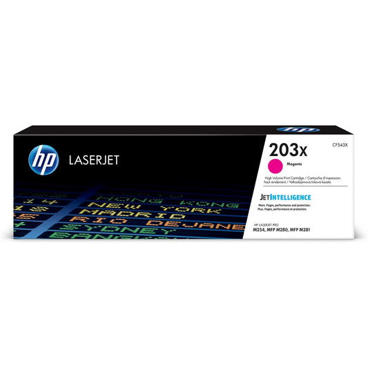 Hp CF543X toner magenta ORIGINAL (203X) kép
