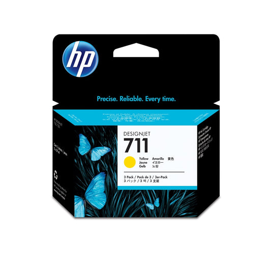 Hp CZ136A/3X711XL tintapatron yellow ORIGINAL kép
