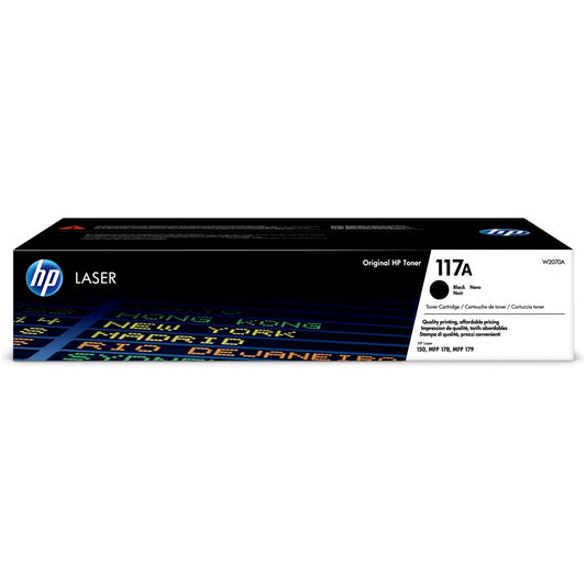 Hp W2070A toner black ORIGINAL (117A) kép