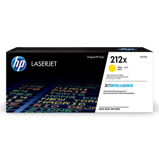 Hp W2122X toner yellow ORIGINAL (212X) kép