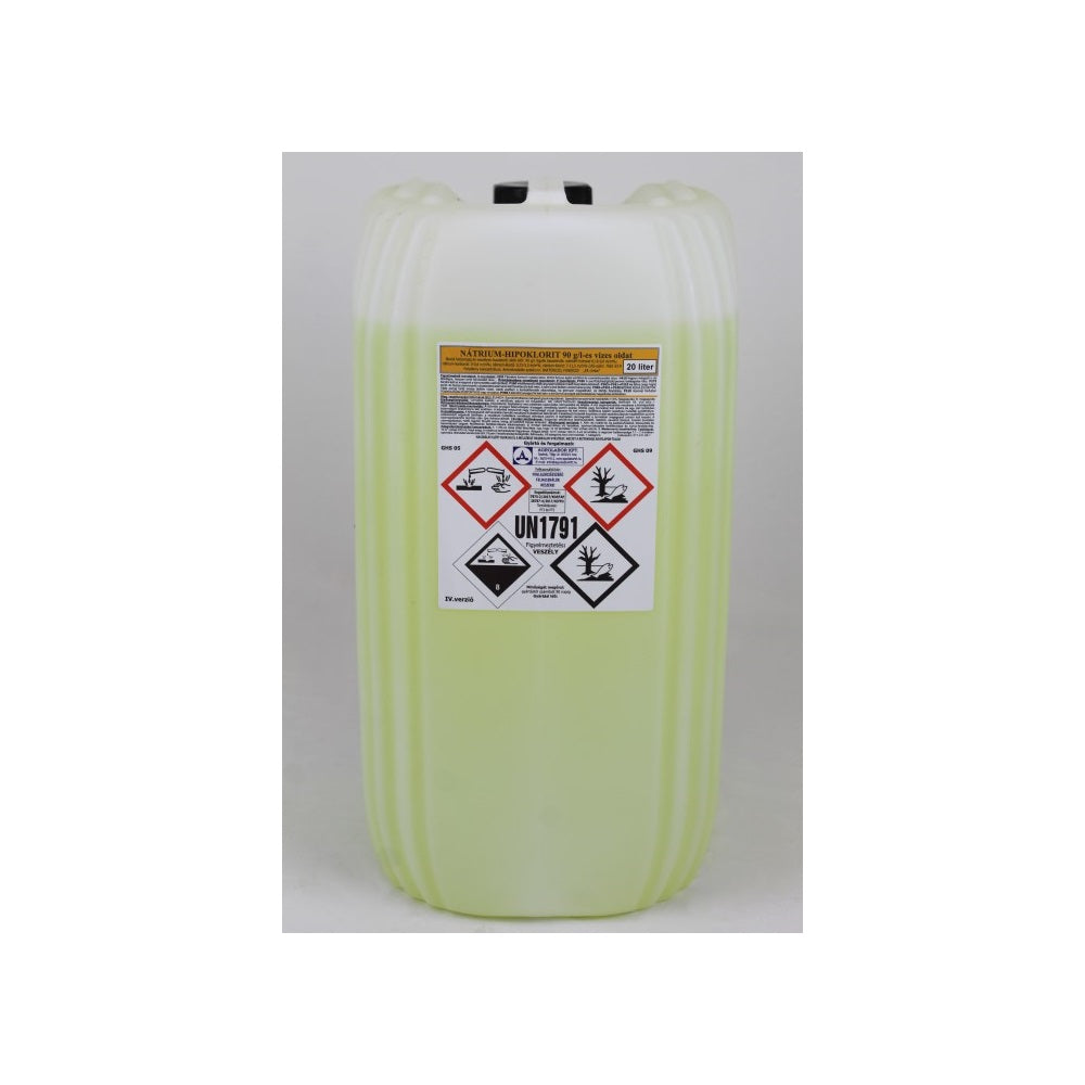 Hypo ipari Nátrium hypoklorit 150 g/liter 20 liter kép
