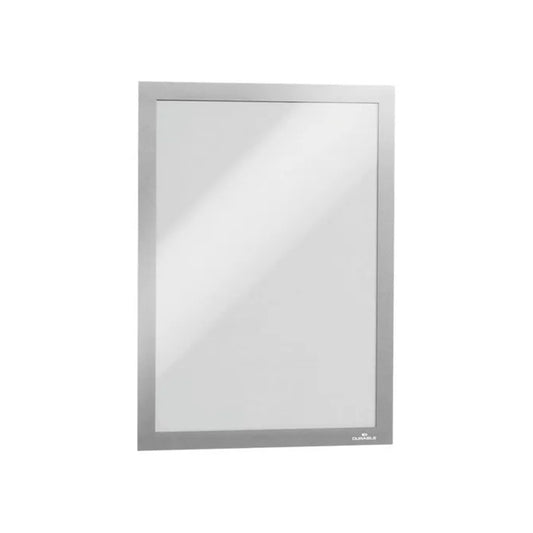 Infókeret A4, mágneses záródás, Durable Duraframe® ezüst kép