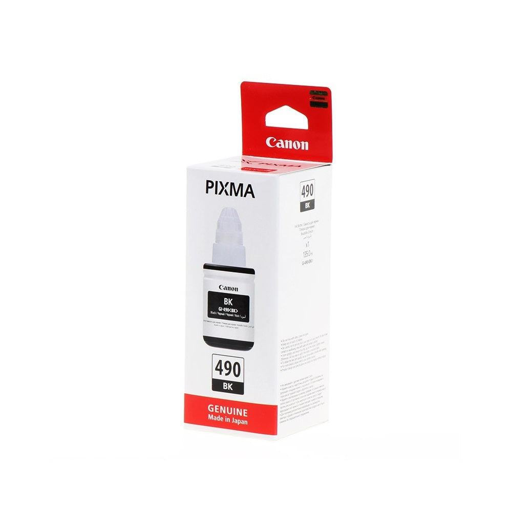 Ink Canon GI490 black ORIGINAL 135ml kép