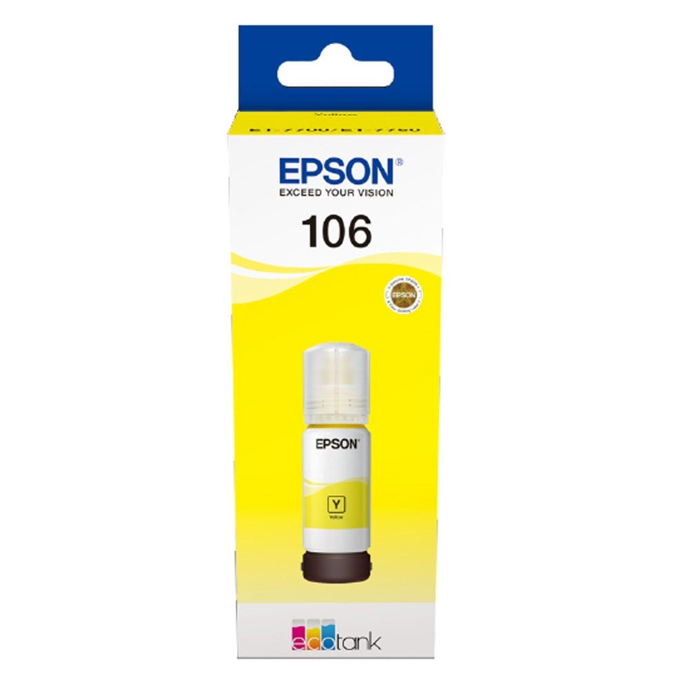 Ink Epson T00R4 yellow ORIGINAL (106) kép