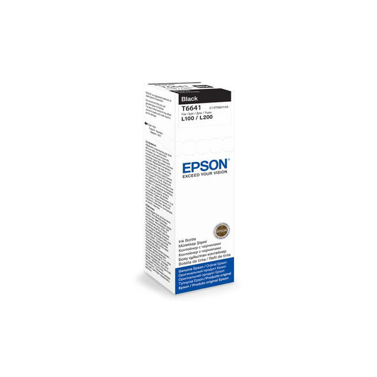 Ink Epson T6641 black ORIGINAL 70ml kép