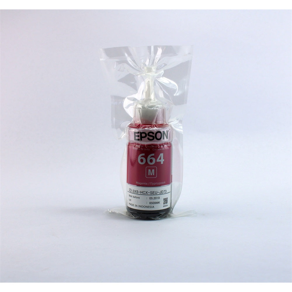 Ink Epson T6643 dye magenta 70ml ORIGINAL doboz nélkül kép