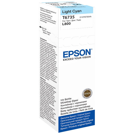 Ink Epson T6735 light cyan ORIGINAL kép