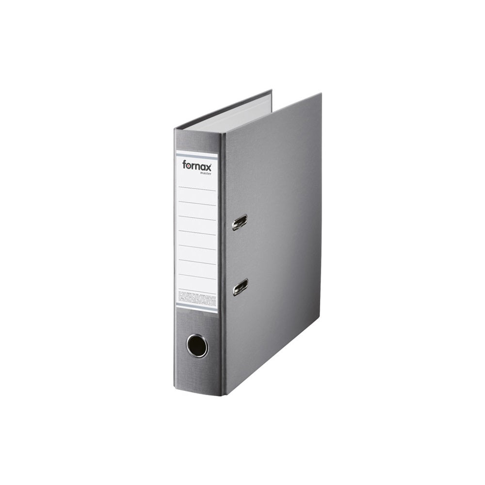 Iratrendező A4, 8cm, Fornax Master szürke kép