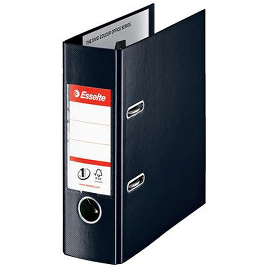 Iratrendező A5, 7,5cm, PP Esselte Standard Vivida fekete kép