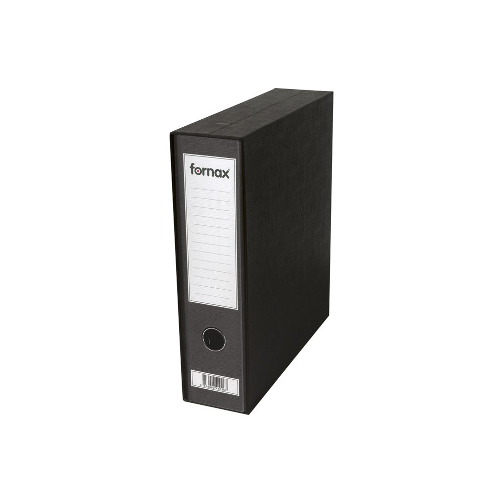 Tokos iratrendező A4, 8cm, Fornax Prestige fekete kép
