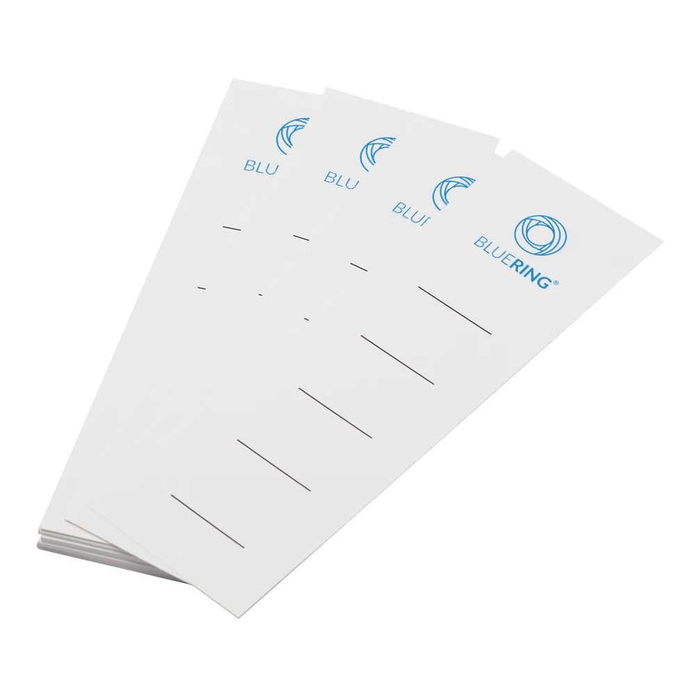 Iratrendező cserecímke 7cm, Iratrendezőhöz 50 db/csom Bluering® kép