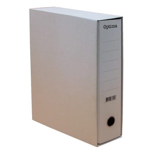 Iratrendező tokos OPTIMA A/4 80 mm fehér