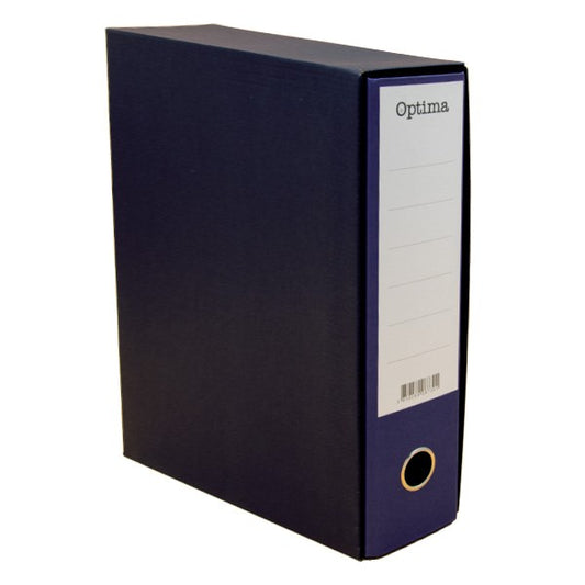 Iratrendező tokos OPTIMA A/4 80 mm indigókék