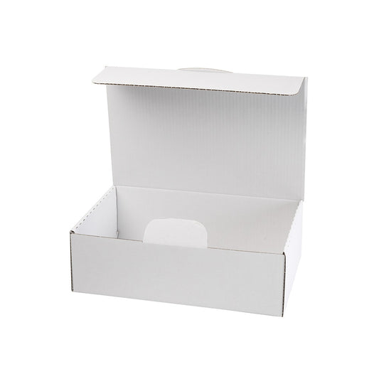 Irattári doboz A4, 375x250x115mm, mindkét oldalán fehér Bluering® kép