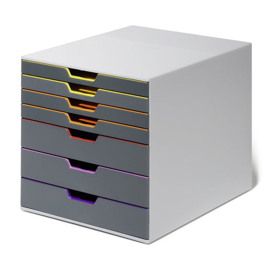 Fiókos irattároló, 7 fiókkal, Durable Varicolor® 7 kép