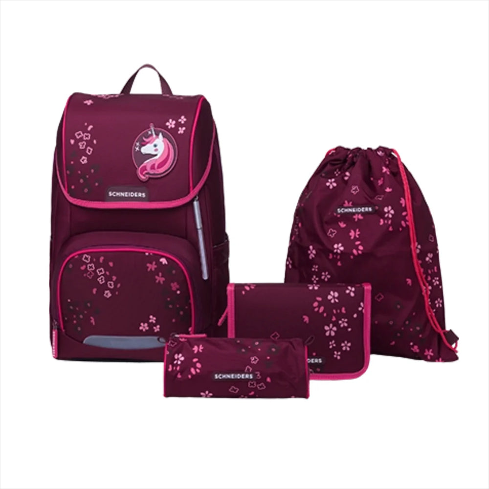 Iskolatáska ergonómiai, lányos 6 részes szett Floral Fantasy Schneiders kép