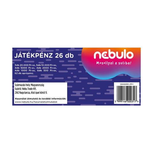 Játképénz csomag, Nebulo kép
