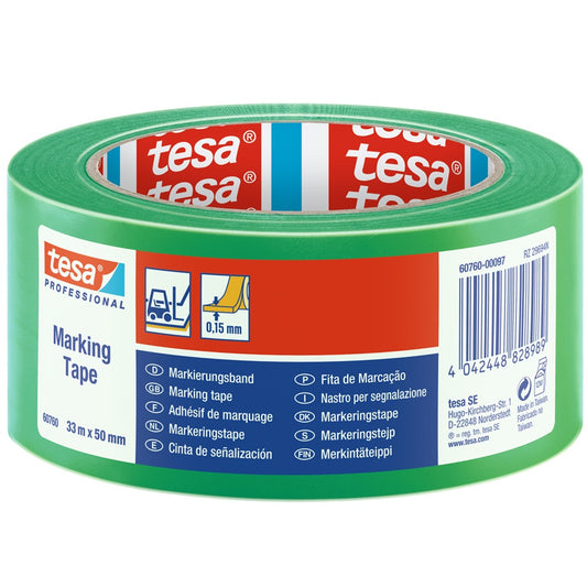 Jelölőszalag 50mmX33m Tesa zöld kép