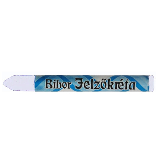 Jelzőkréta bíbor átmérő:12mm, hossz:115mm, fehér kép