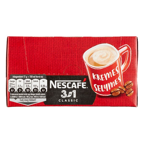 Kávé instant NESCAFE 3in1 Classic 28x16,5 g