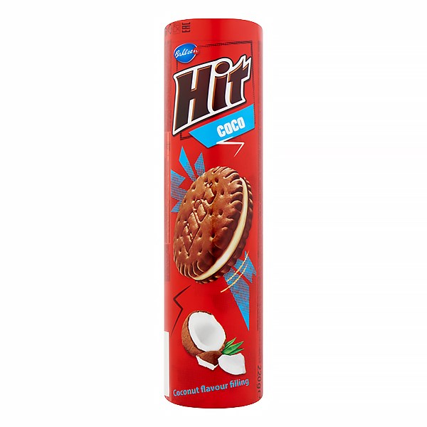 Keksz BAHLSEN HIT kókuszos 220 g