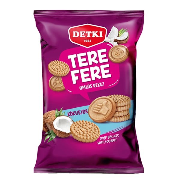 Keksz DETKI Tere-Fere kókuszos 180 g