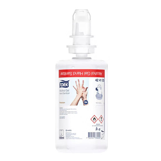 Kéz- és bőrfertőtlenítő gél 1 liter alkoholos S4 Tork_424105 kép