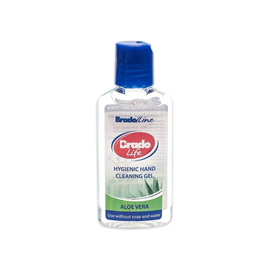 Kéz- és bőrfertőtlenítő gél 50 ml Bradolife aloe vera kép