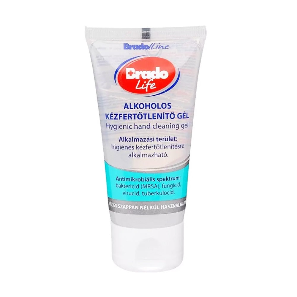 Kéz- és bőrfertőtlenítő gél tubusos 100 ml Bradolife kép
