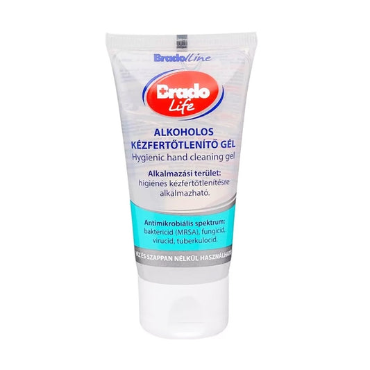 Kéz- és bőrfertőtlenítő gél tubusos 100 ml Bradolife kép