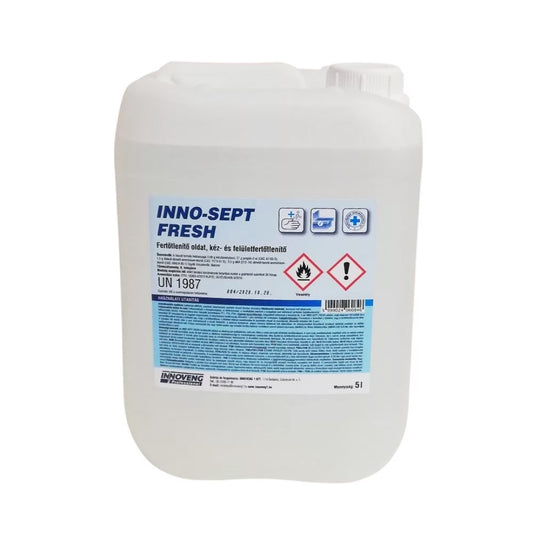 Kéz- és felületfertőtlenítő oldat 5 liter Inno-Sept Fresh kép