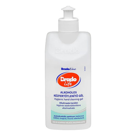 Kézfertőtlenítő gél BRADOLIFE kinyomó szelepes 300ml