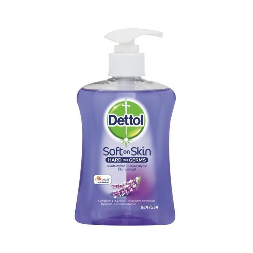 Kézmosó gél pumpás 250 ml Dettol Levendula kép