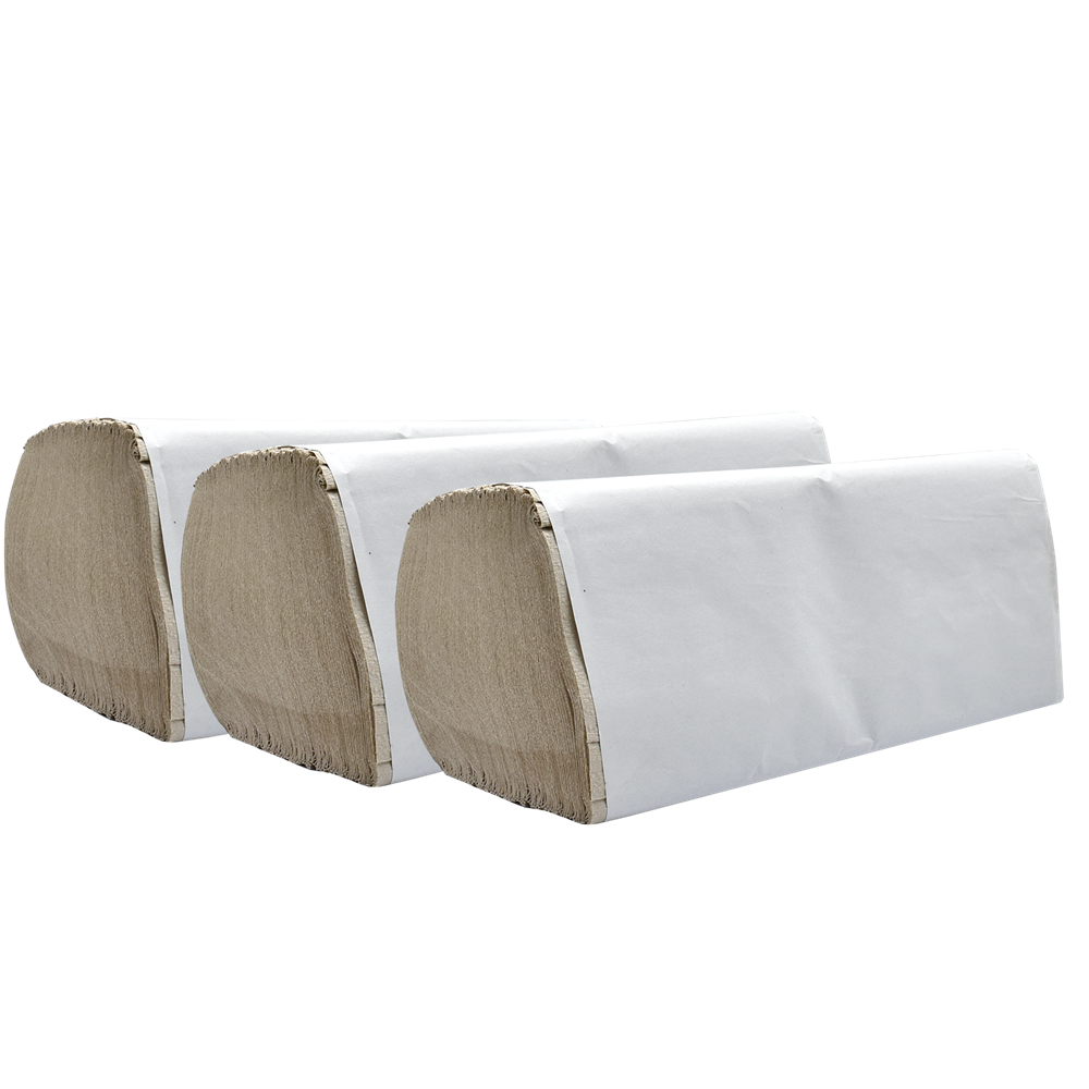 Kéztörlő 1 rétegű V hajtogatású 250 lap/csomag lapméret: 23 x 25 cm 20 csomag/karton Bluering® natúr kép