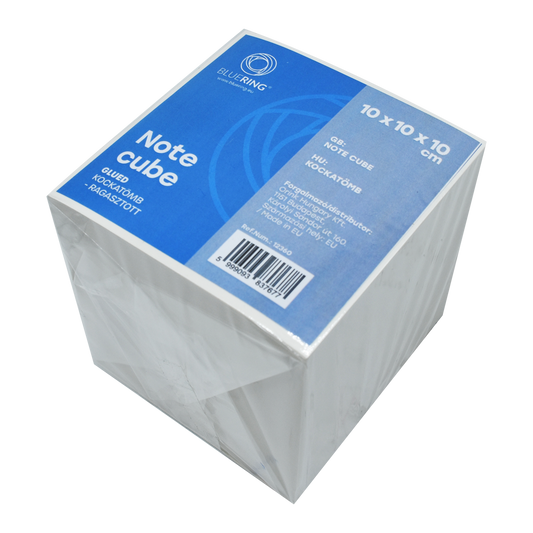 Kockatömb ragasztott, 10x10x10cm, Bluering® fehér kép